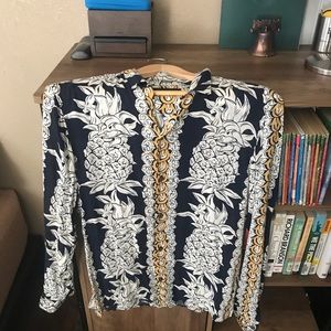 All saints Tropical/ Fancy Button up